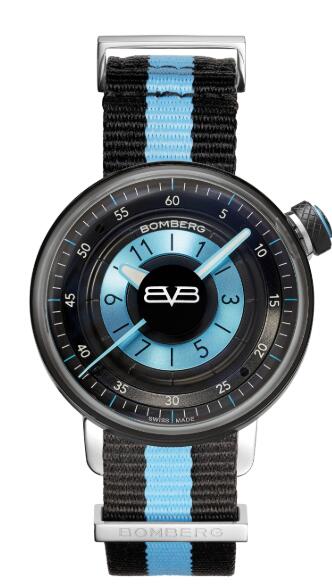 Bomberg BB-01 LADY BLACK & BLUE CT38H3PBA.06-2.9 Replica Watch